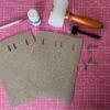 Handtas - echt leder "Birkin 30" replica