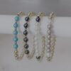 Armband met glasparels